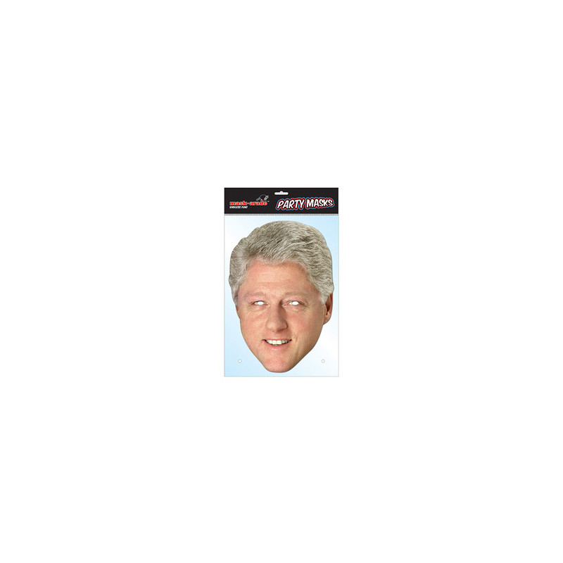 Masque Bill Clinton en carton