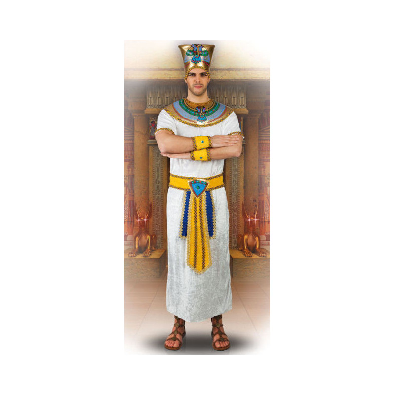location déguisement pharaon blanc