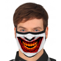 masque protection  clown rieur