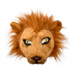 Masque peluche lion