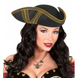chapeau pirate femme